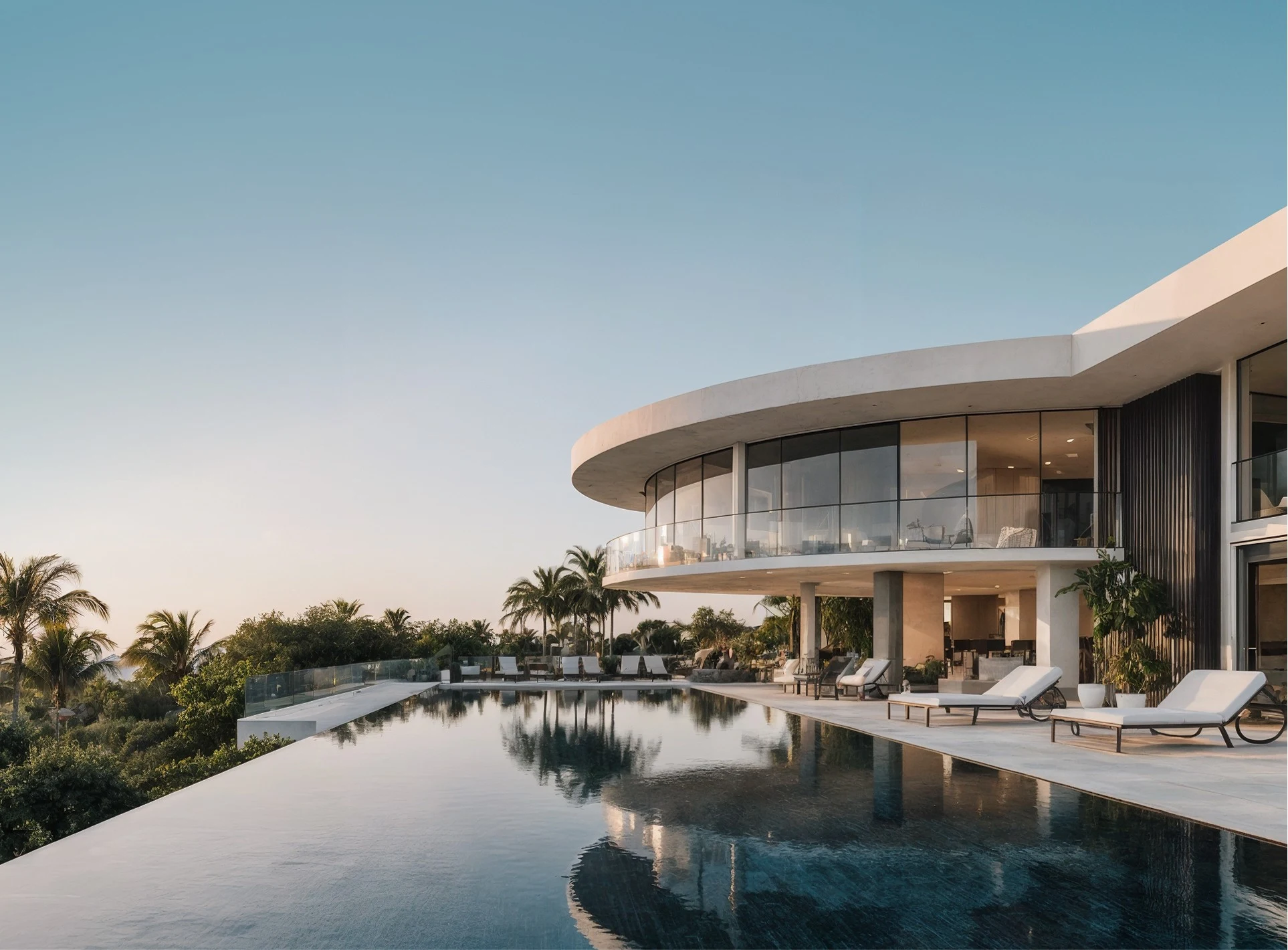 Clifftop Villa with Infinity Pool