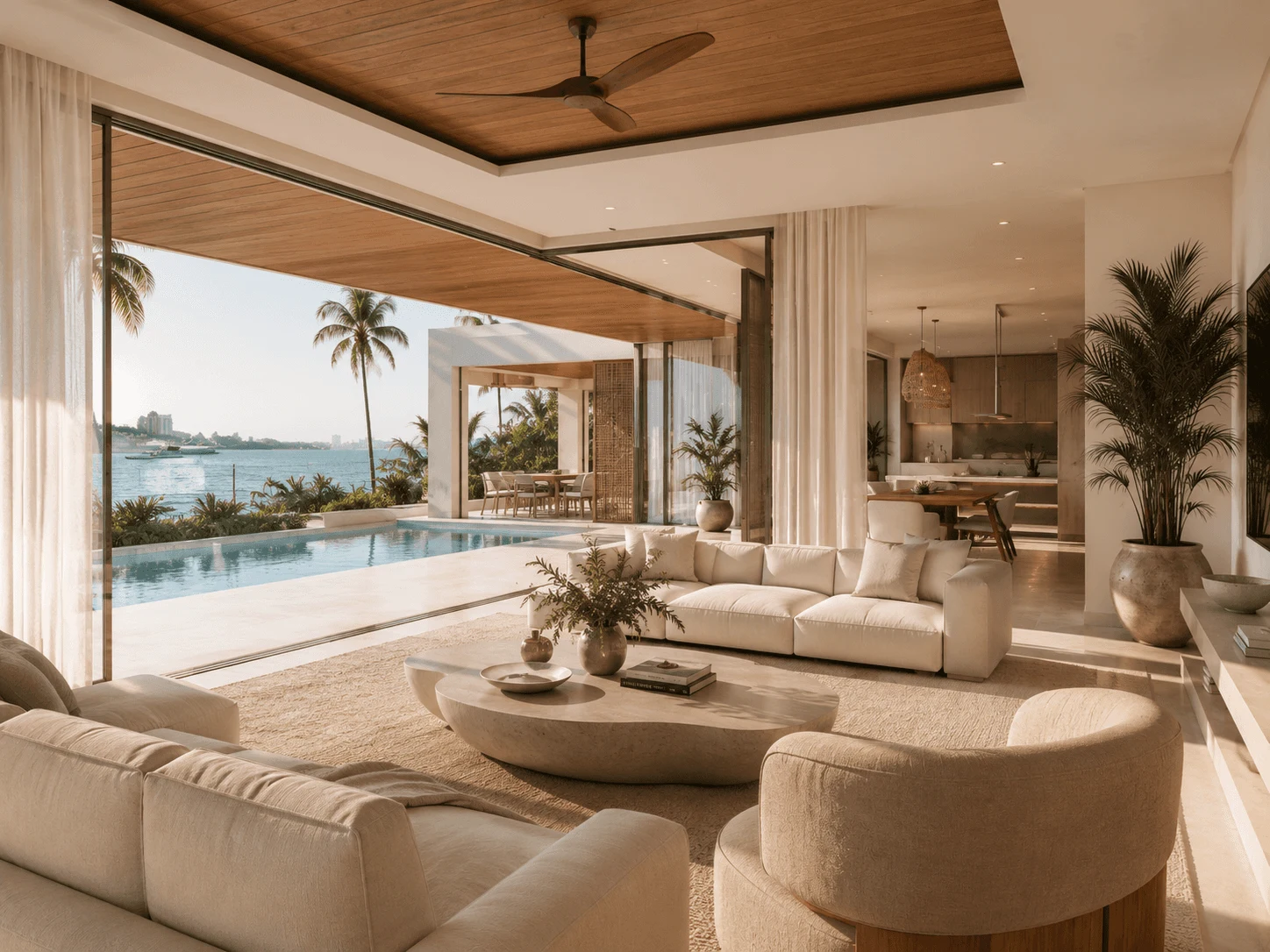 Palm townhouse with private terrace — view 2