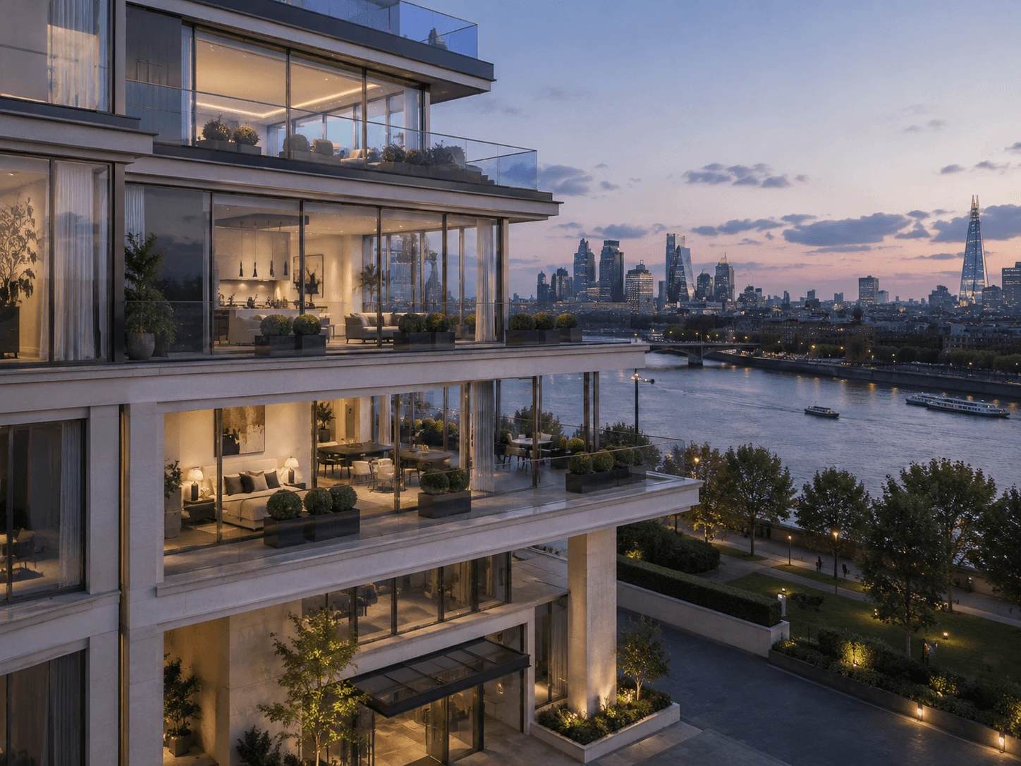 Light-Filled Apartment with City Views — view 5
