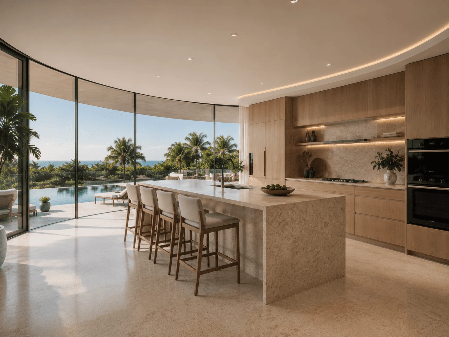 Clifftop Villa with Infinity Pool — view 3