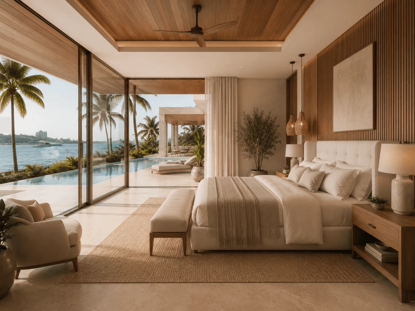 Palm townhouse with private terrace — view 4